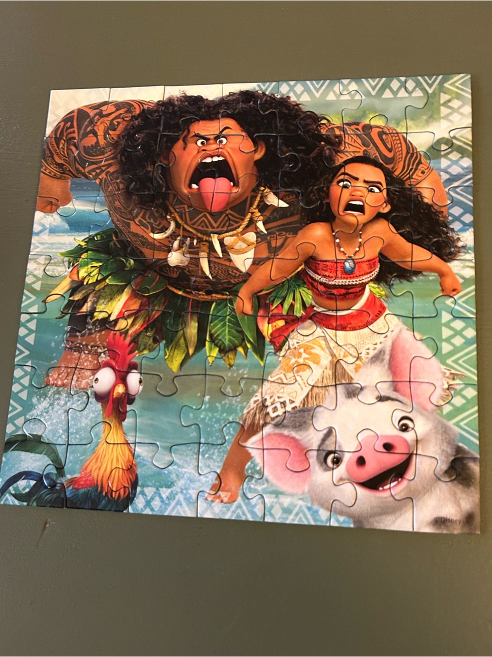 Ravensburger Disney Moana ‘Born To Voyage’ 3-In-1 Jigsaw Puzzles 49 Pieces Each - Picture 8 of 10